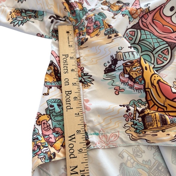 Sponge Bob Square Pants Swim Suit Trunks Shorts XL Big Kahjna Tiki Time Bar NEW! - Picture 10 of 15